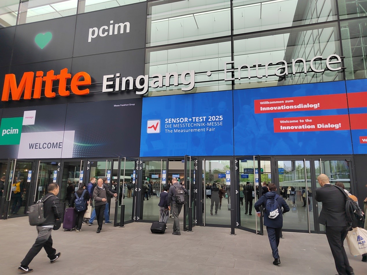 維博電子亮相2025年德國紐倫堡 傳感器及測試測量展覽會（SENSOR+TEST）